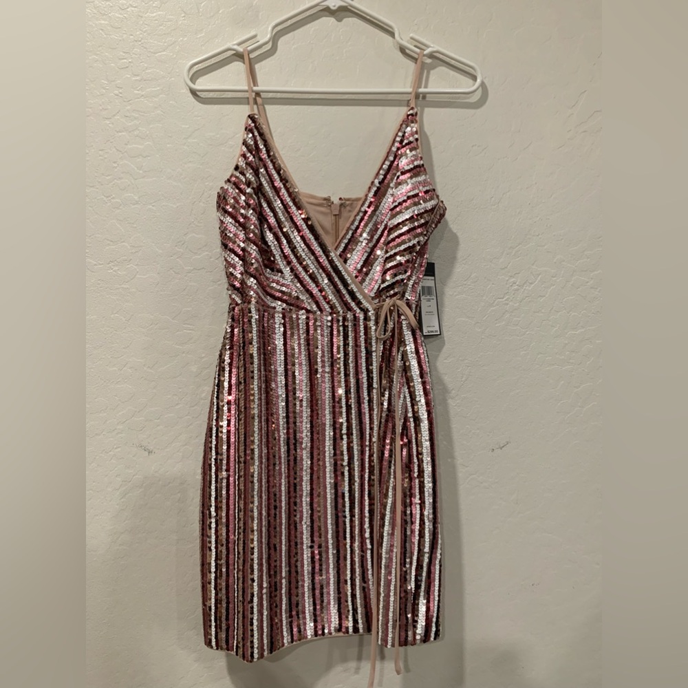 BCBGMaxAzria Sequins Dress size 4